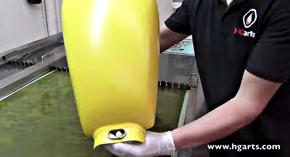Water Transfer Printing - Hydrographics - Wassertransferdruck Process HG Arts www.hgarts.com - YouTube