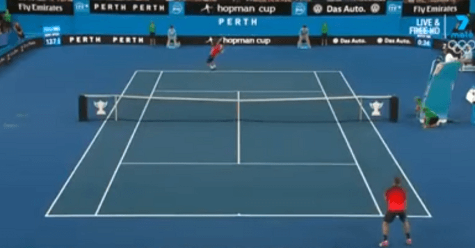 tennis scape