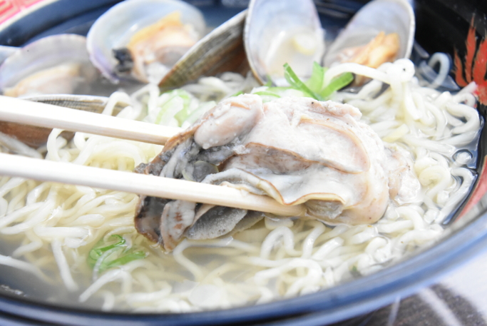 厚岸牡蠣とアサリの釧路塩ラーメン3