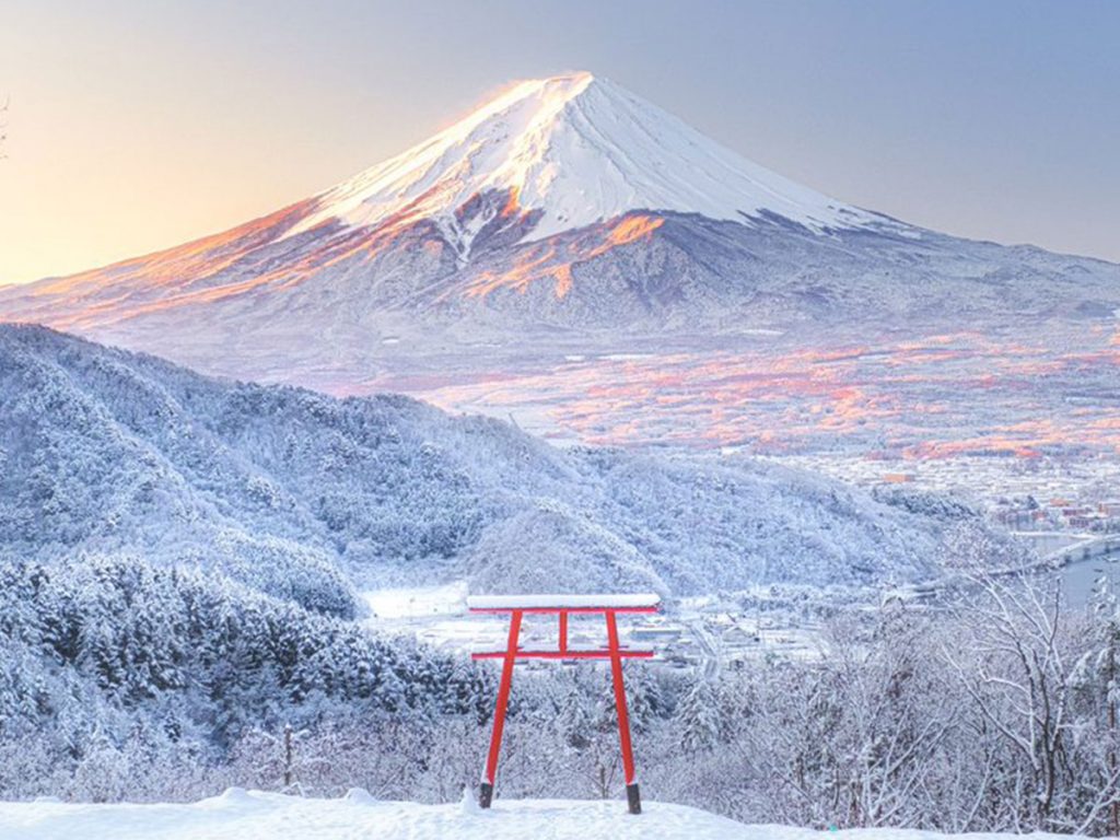 雪景色 雪晴れの富士 HD(1440×1280) 画像60948 スマポ
