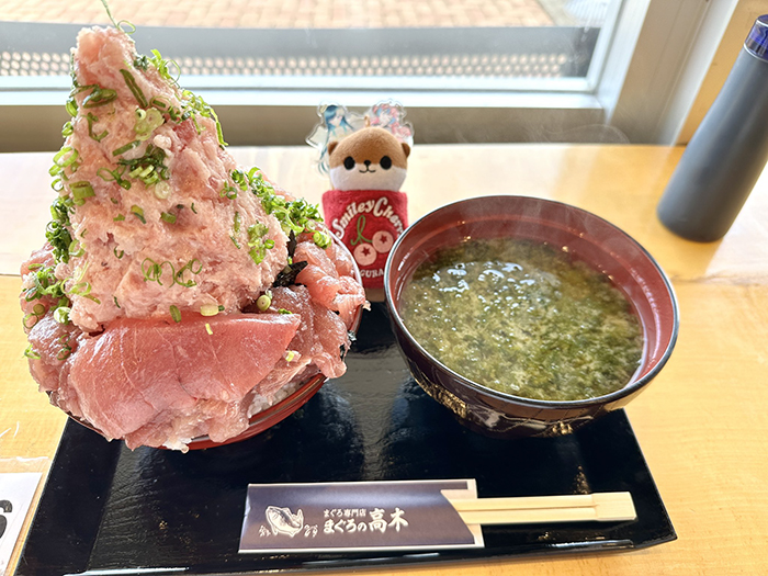 マグロ丼の写真