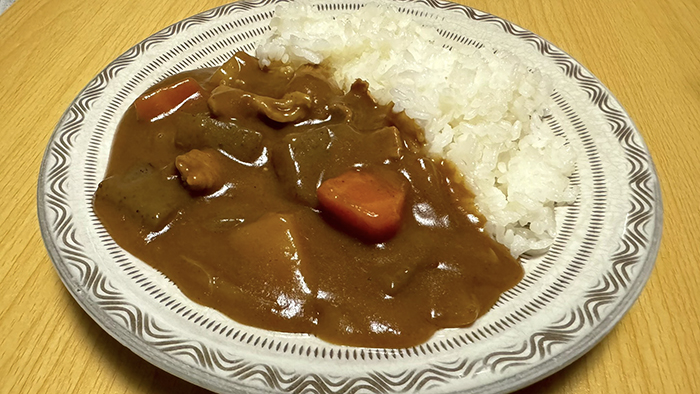 カレーライスの写真