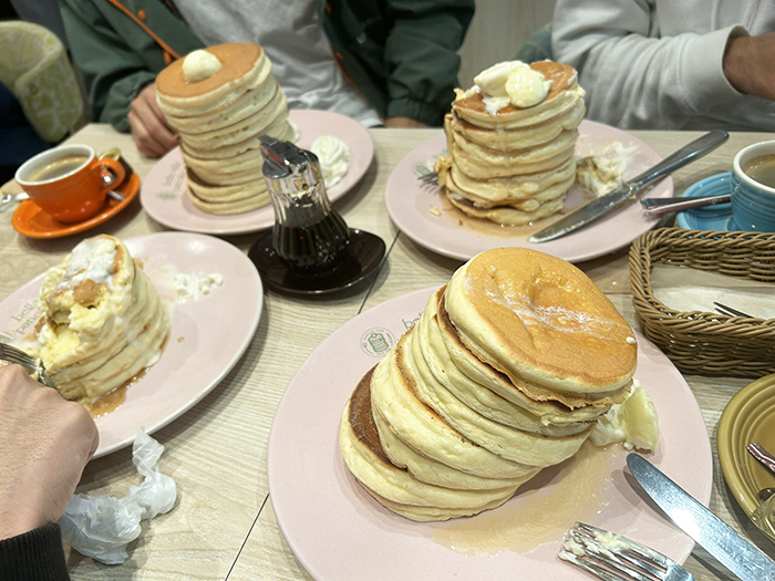 パンケーキの写真