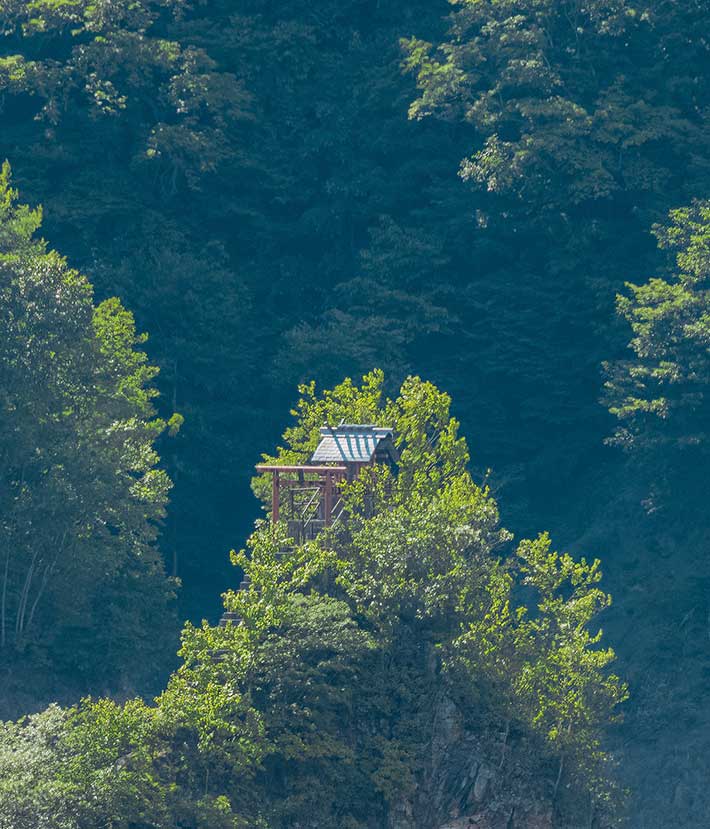 神社の写真