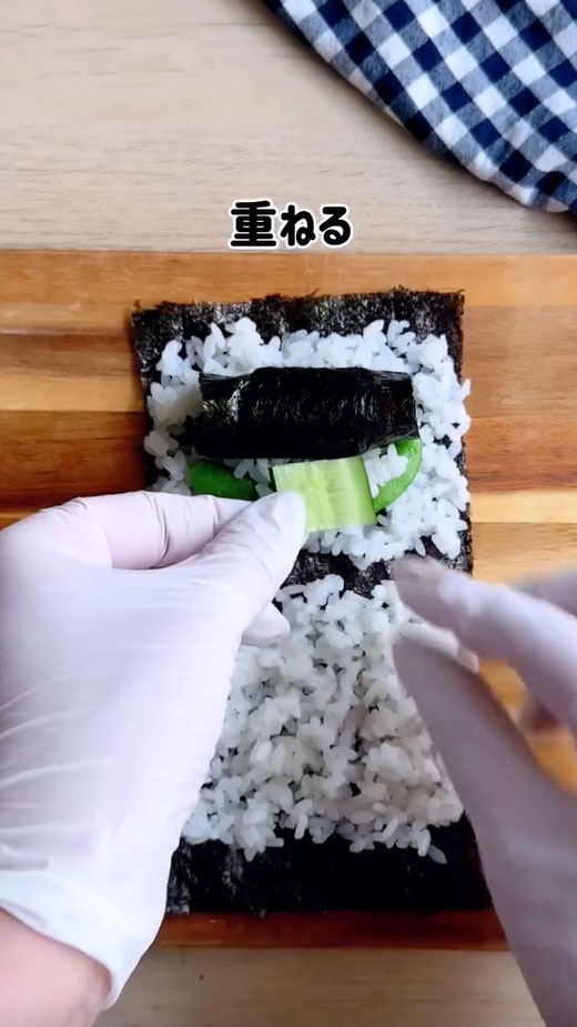 お花おにぎらずの写真