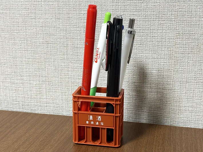 『ミニチュア　一升瓶ケース』の画像