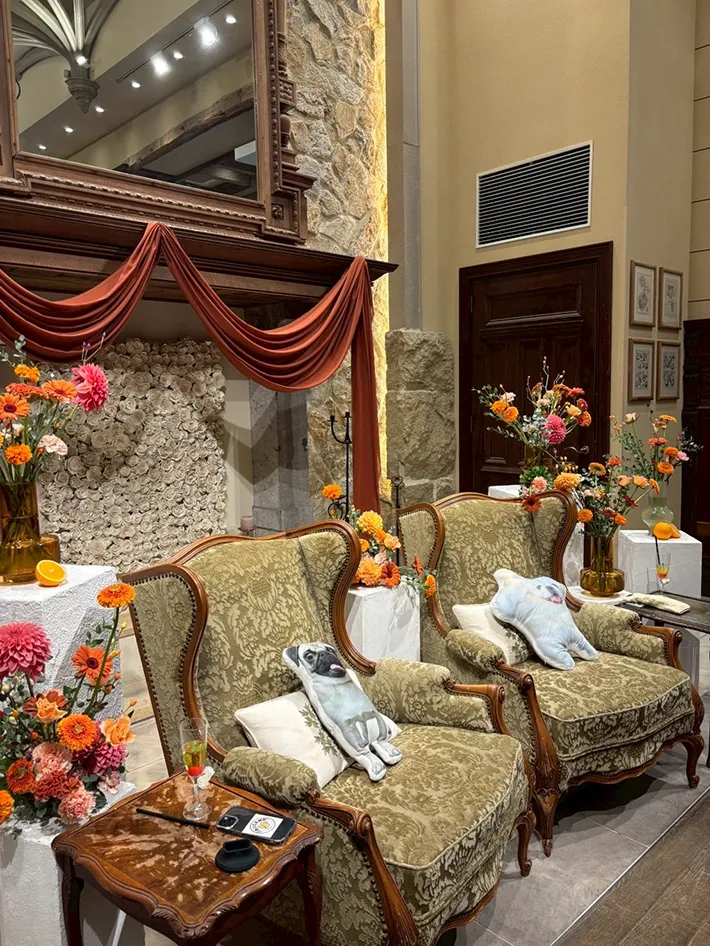 結婚式の高砂の写真