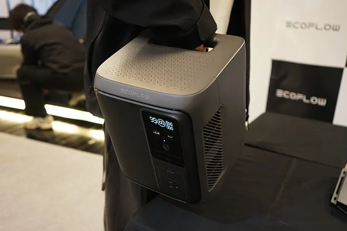 ポータブル電源の写真（撮影：grape編集部）