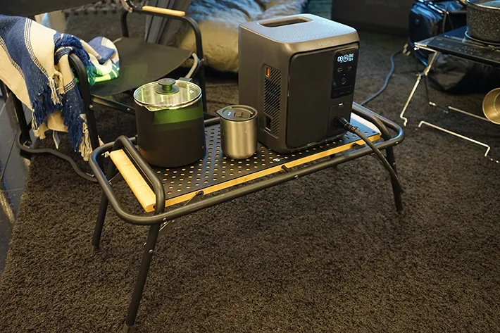 ポータブル電源の写真（撮影：grape編集部）