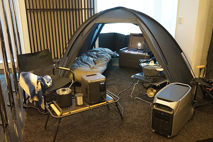 ポータブル電源の写真（撮影：grape編集部）