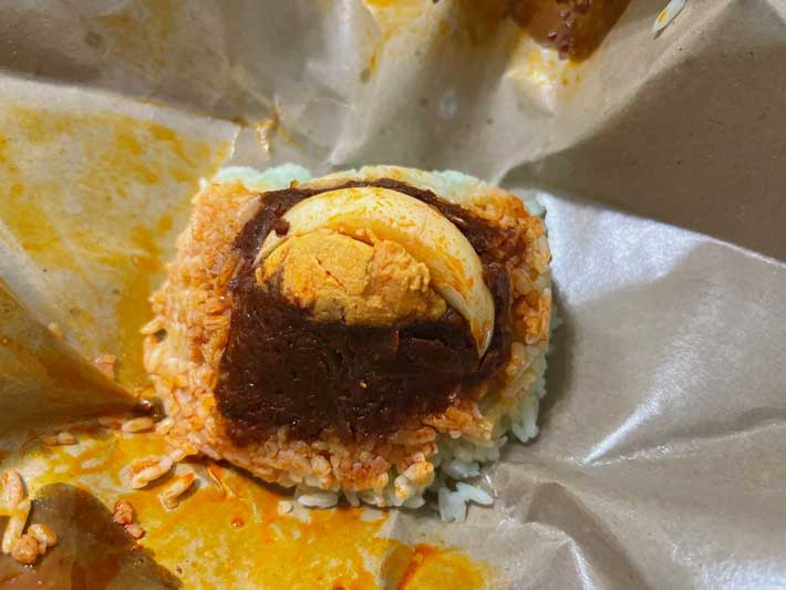 マレーシアのナシレマ（撮影：grape編集部）