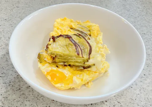 サツマイモ入り玉子焼き（撮影：grape編集部）