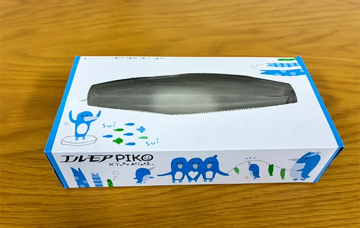 空のボックスティッシュ活用法（撮影：grape編集部）