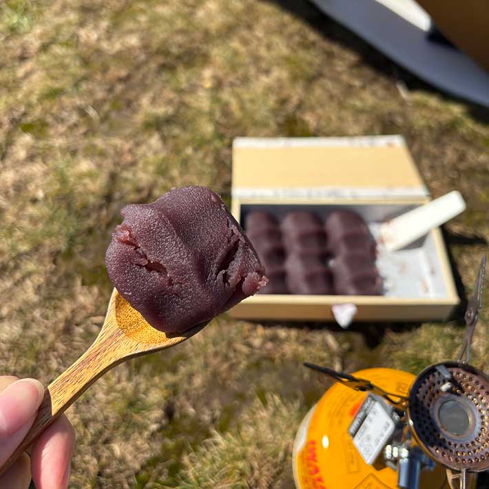 赤福のホットサンド