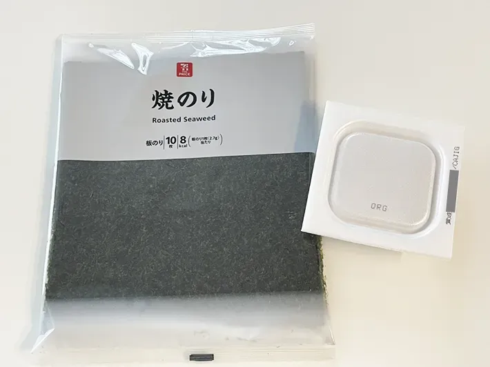 海苔と納豆の写真（撮影：grape編集部）