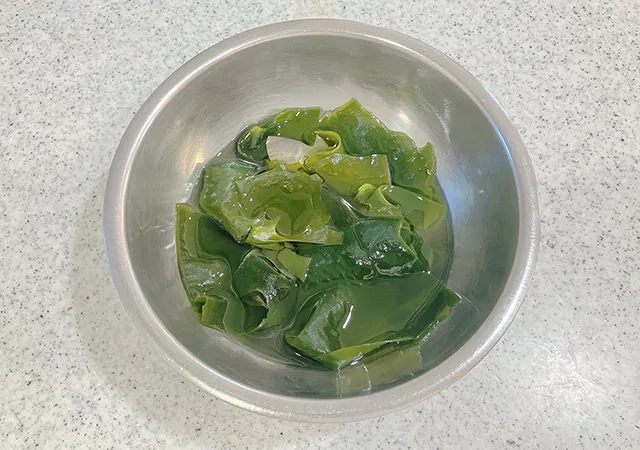 ワカメ（撮影：grape編集部）