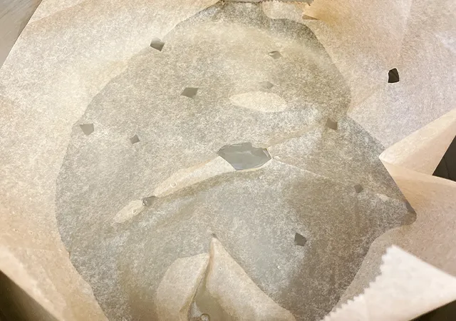 クッキングシート（撮影：grape編集部）