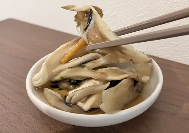 キノコ（撮影：grape編集部）