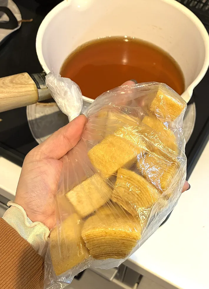 バウムクーヘンの画像