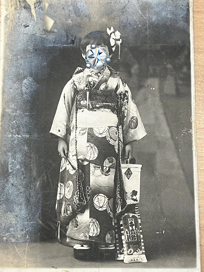 @0eee23さんの義祖母の七五三写真