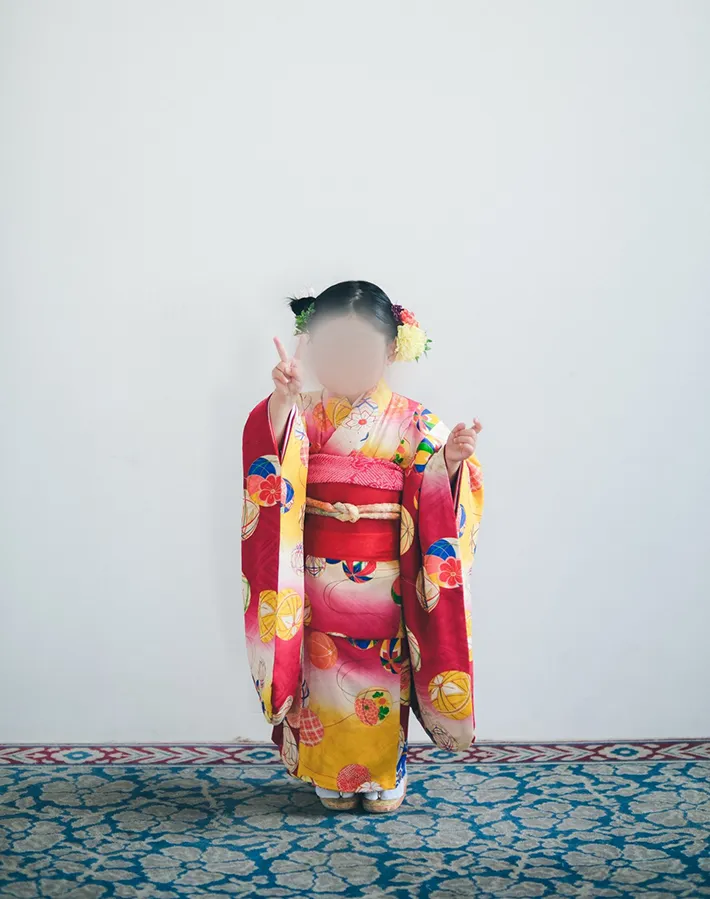 七五三の写真